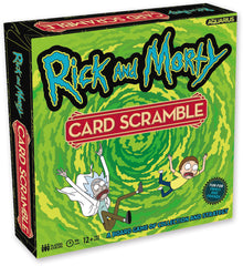 Card Scramble Rick & Morty Board Game