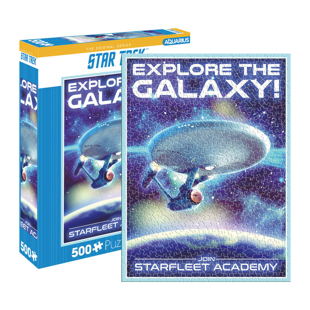 Aquarius Puzzle Star Trek Explore the Galaxy! Join Starfleet Academy Puzzle 500 pieces