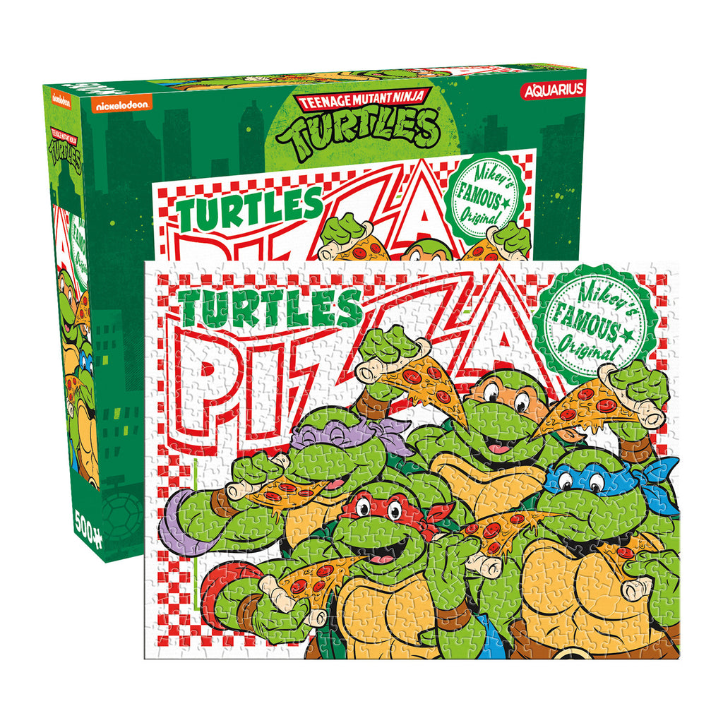 Aquarius Puzzle TMNT Teenage Mutant Ninja Turtles Pizza Puzzle 500 pieces