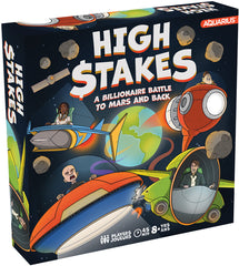 High Stakes a Billionaire Battle to Mars and Back Board Game