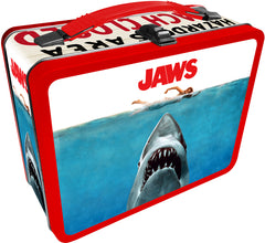 Tin Carry All Fun Lunch Box Jaws