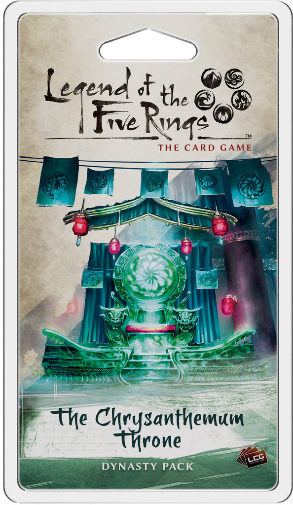 Legend of the Five Rings LCG The Chrysanthemum Throne Board Game