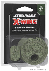 LC Star Wars X-Wing 2nd Edition Scum and Villainy Maneuver Dial Kit