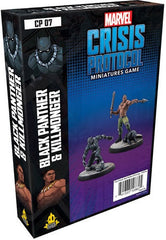 Marvel Crisis Protocol Miniatures Game Black Panther and Killmonger Expansion