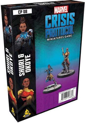 Marvel Crisis Protocol Miniatures Game Shuri & Okoye Expansion