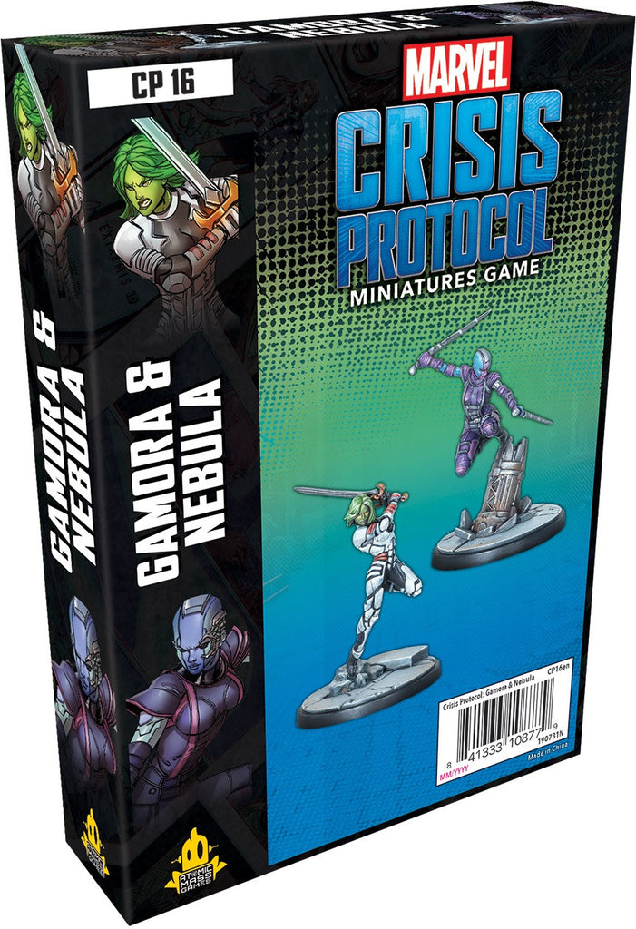 Marvel Crisis Protocol Miniatures Game Gamora and Nebula Expansion