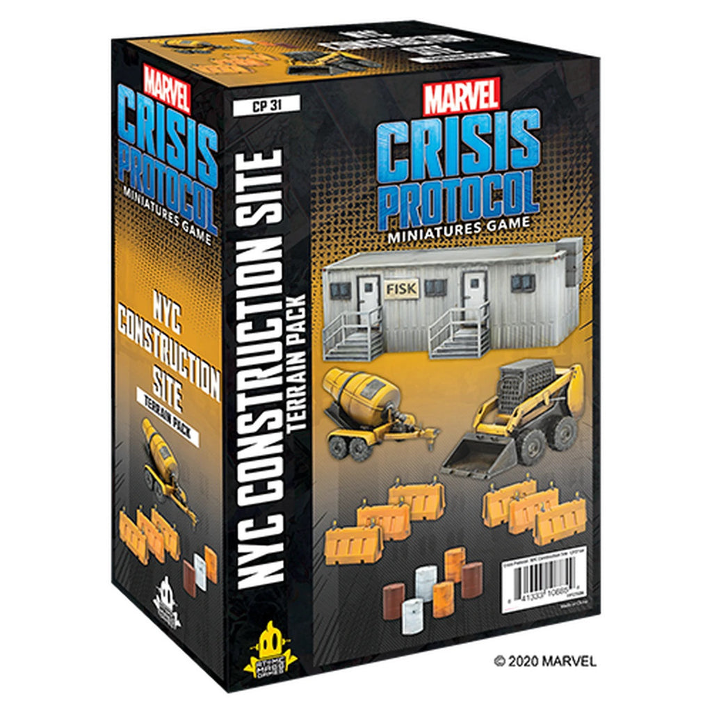 LC Marvel Crisis Protocol NYC Construction Site Terrain Pack