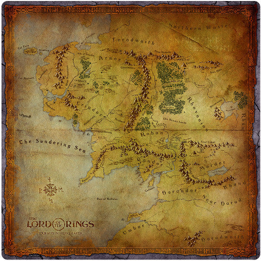 The Lord of the Rings - Journeys in Middle Earth Playmat