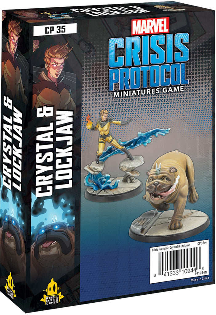 Marvel Crisis Protocol Miniatures Game Crystal & Lockjaw