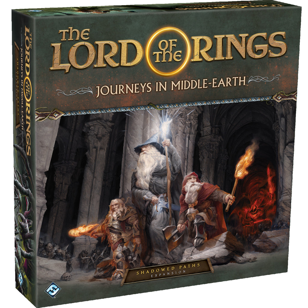 The Lord of the Rings - Journeys in Middle Earth Shadowed Paths Expansion Board Game