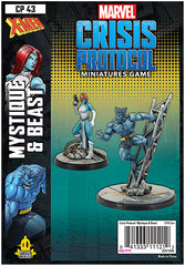 Marvel Crisis Protocol Miniatures Game Beast and Mystique