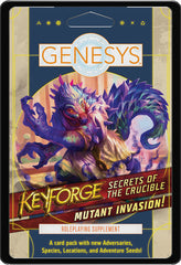 Keyforge Genesys - Secrets of the Crucible Mutant Invasion