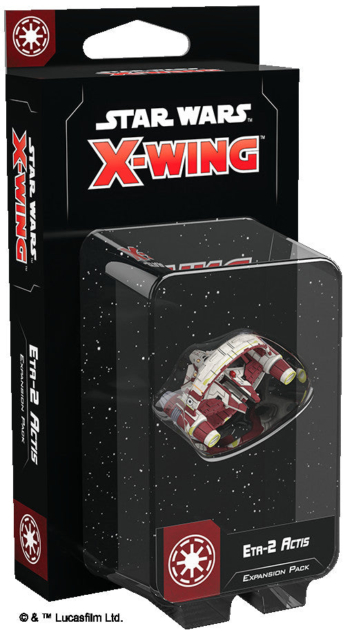 LC Star Wars X-Wing 2nd Edition ETA-2 Actis Expansion Pack Board Game