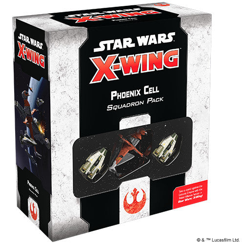 Star Wars X-Wing 2nd Edition Phoenix Cell Squadron Pack Board Game