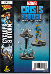 Marvel Crisis Protocol Miniatures Game Cyclops and Storm