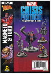 Marvel Crisis Protocol Miniatures Game Magneto and Toad