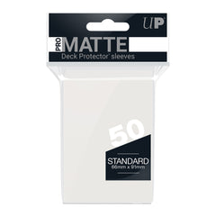 Ultra Pro 50ct Pro-Matte Standard Deck Protectors - Clear