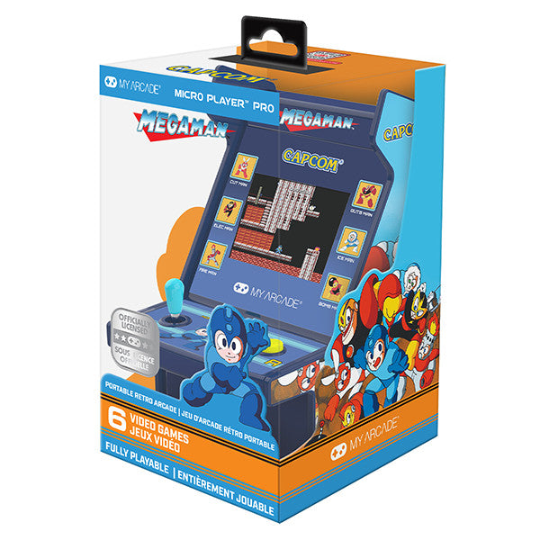 My Arcade Mega Man Retro Arcade 6.75 inches Micro Player Pro