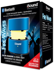 iSound Bluetooth Fire Waves Speaker - Blue