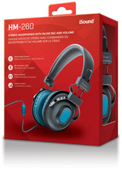 iSound HM-260 Wired Headphone - Blue