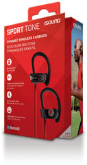 iSound Bluetooth Sport Tone Earbuds - Red/Black