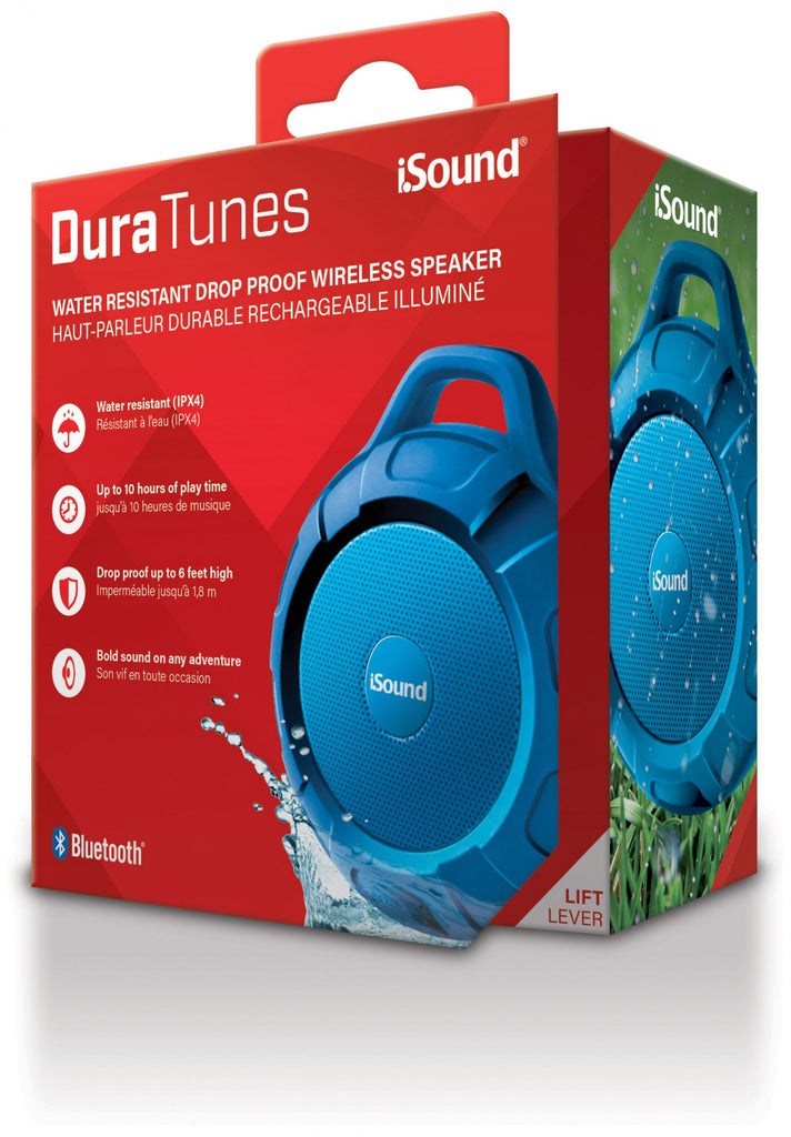 iSound Bluetooth Duratunes Speaker - Blue