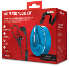 HC iSound Bluetooth Wireless Audio Kit - Blue
