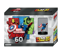 Marvel HeroClix Avengers 60th Anniversary Play at Home Kit Captain America