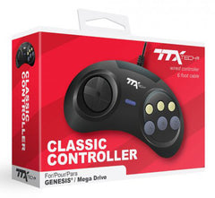 Megadrive Controller Wired 6 Button RetroPad