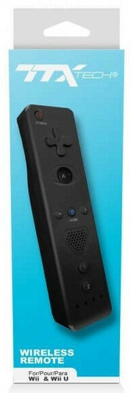 Wii/WiiU TTX Tech Wireless Remote Controller - Black