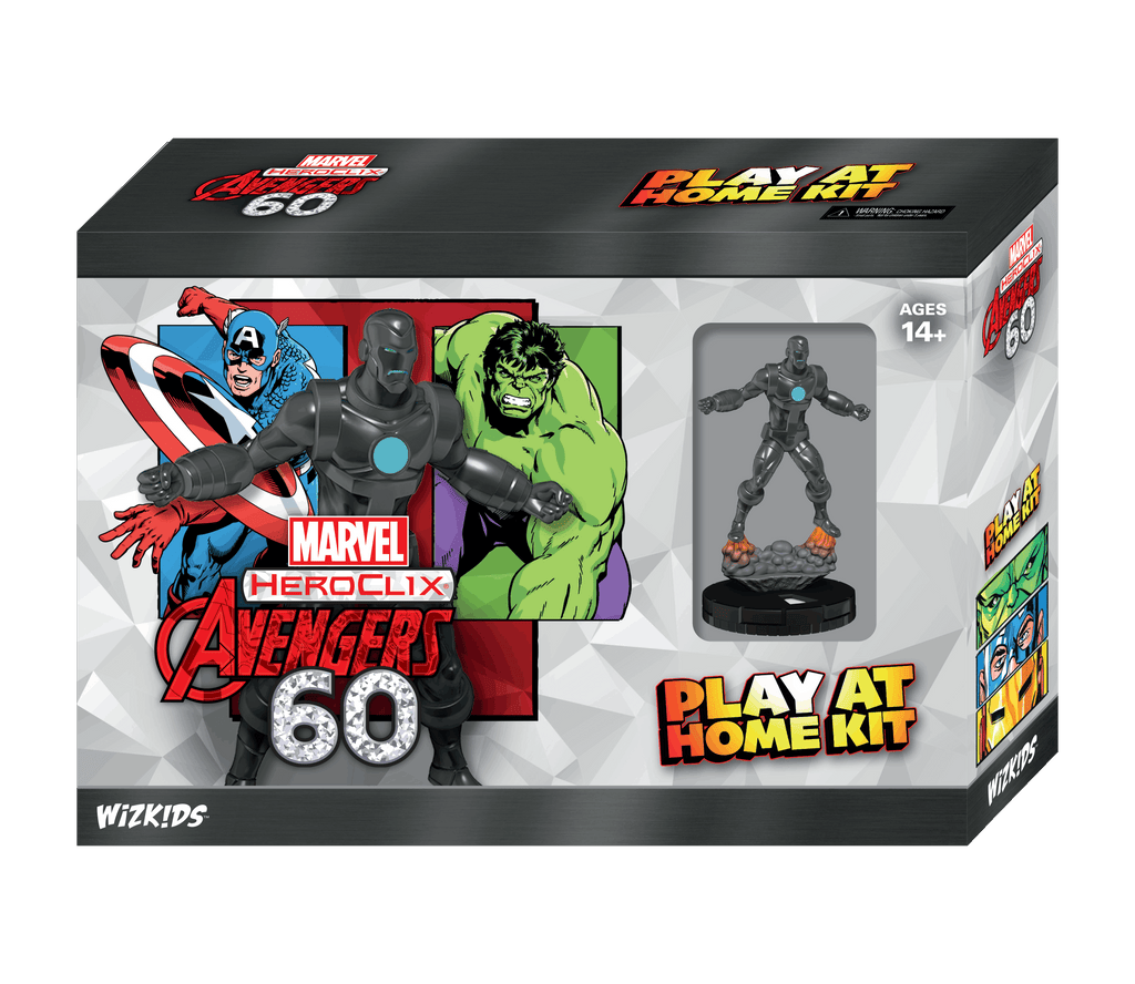 Marvel HeroClix Avengers 60th Anniversary Play at Home Kit Iron Man