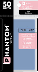 PREORDER Phantom Sleeves: Rose Size (70mm x 120mm) - Gloss/Gloss (50)
