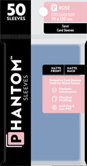 PREORDER Phantom Sleeves: Rose Size (70mm x 120mm) - Matte/Matte (50)