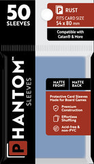 PREORDER Phantom Sleeves: Rust Size (54mm x 80mm) - Matte/Matte (50)
