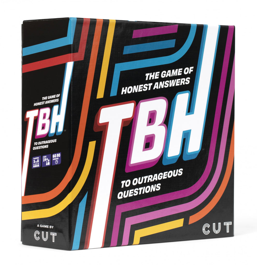 TBH The Game of Honest Answers to Outrageous Questions Board Game