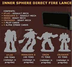 BattleTech Inner Sphere Direct Fire Lance