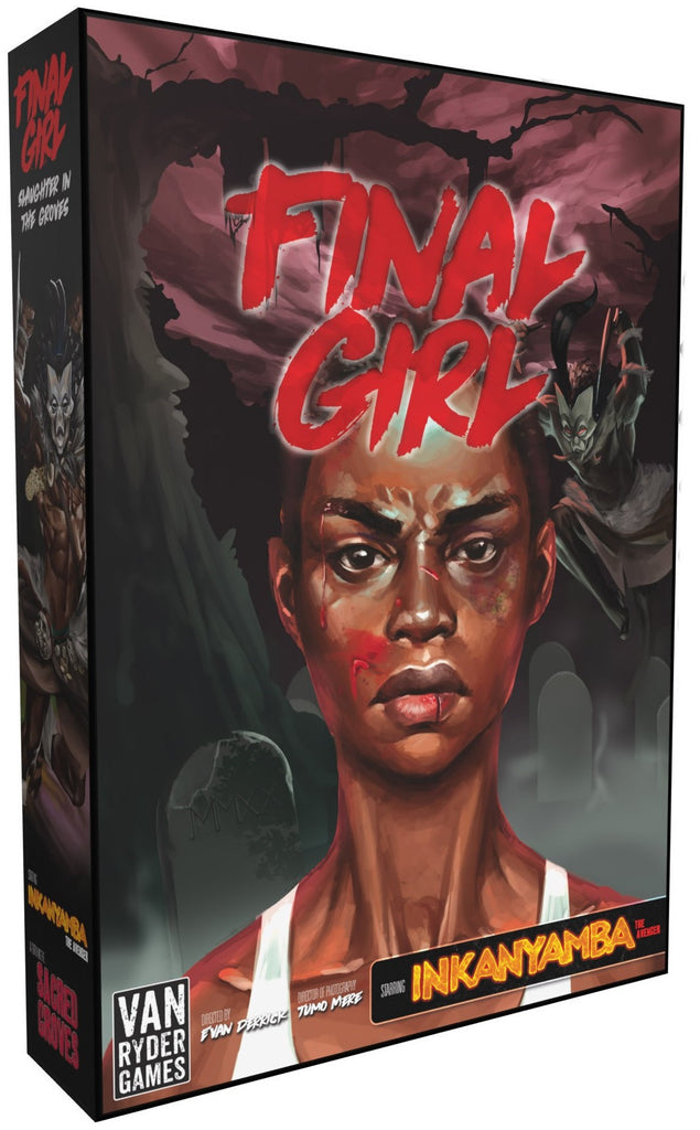 Final Girl Slaughter in the Groves Board Game