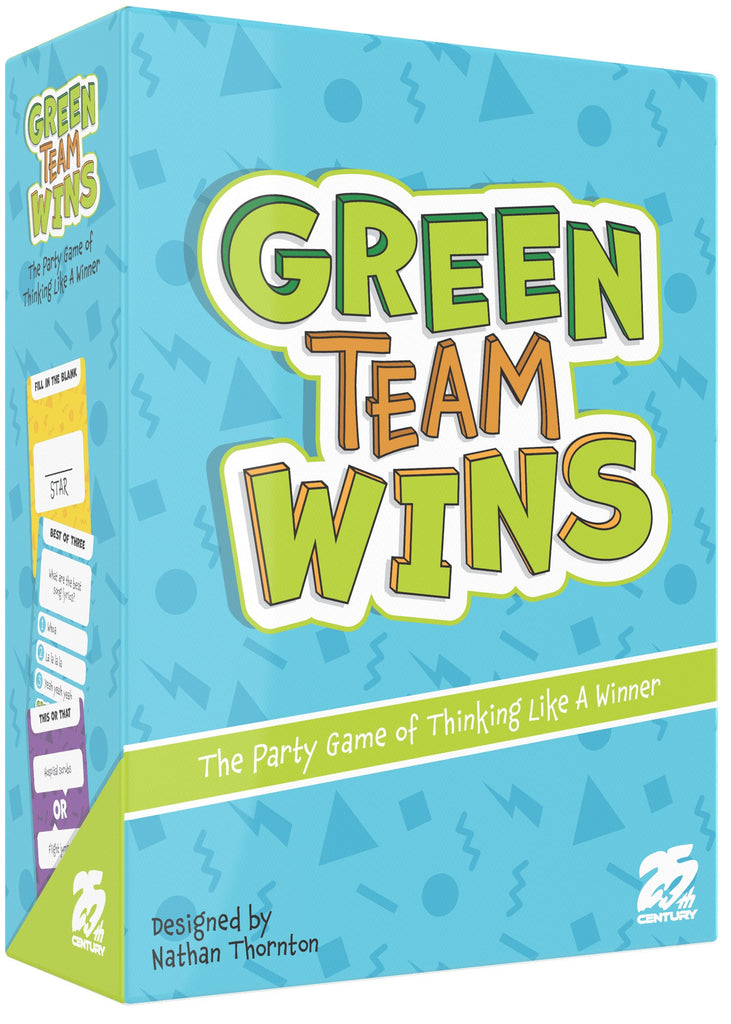 Green Team Wins Board Game