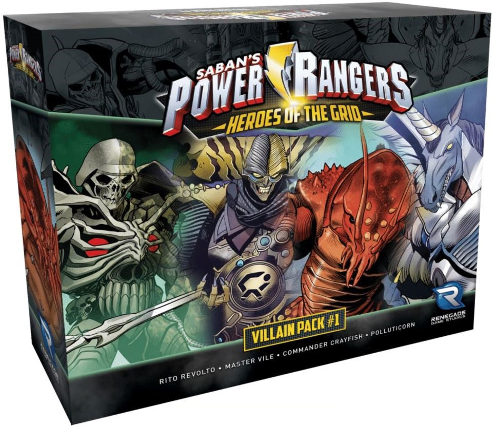 Power Rangers Heroes of the Grid Villain Pack 1 Board Game