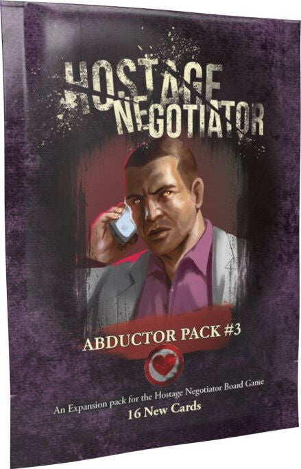 Hostage Negotiator Abductor Pack 3 Board Game