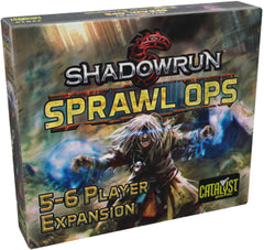 Shadowrun Sprawl Ops 5 to 6 Player Expansion Board Game