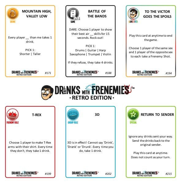 HC Drink with Frenemies Retro Edition
