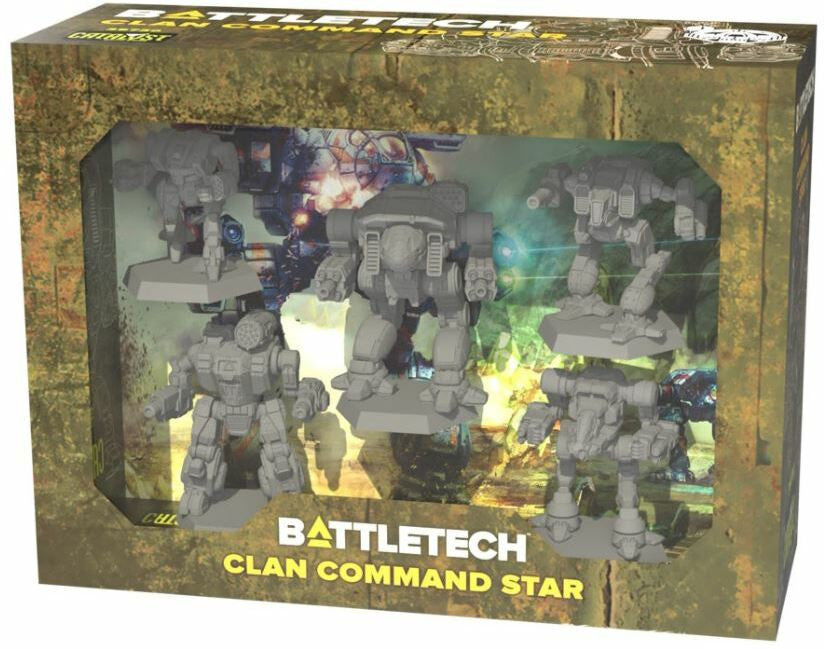 BattleTech RPG Clan Command Star Miniatures