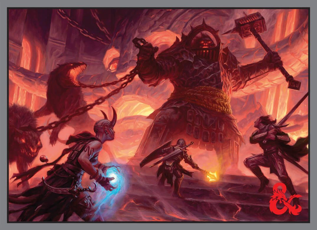 LC Dungeons and Dragons Fire Giant Standard Sized Sleeves 50ct