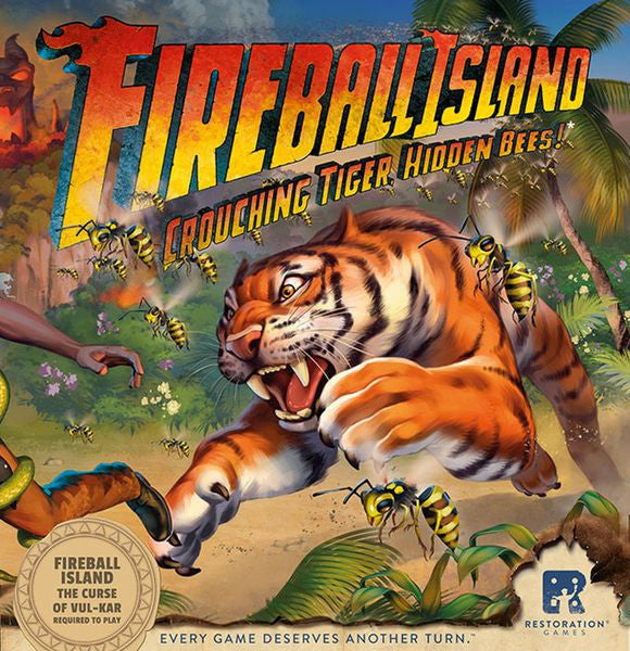 Fireball Island the Curse of Vul-Kar Crouching Tiger Hidden Bees! Expansion
