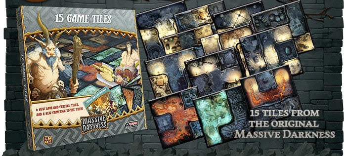 Massive Darkness Original Tiles Set Board Game