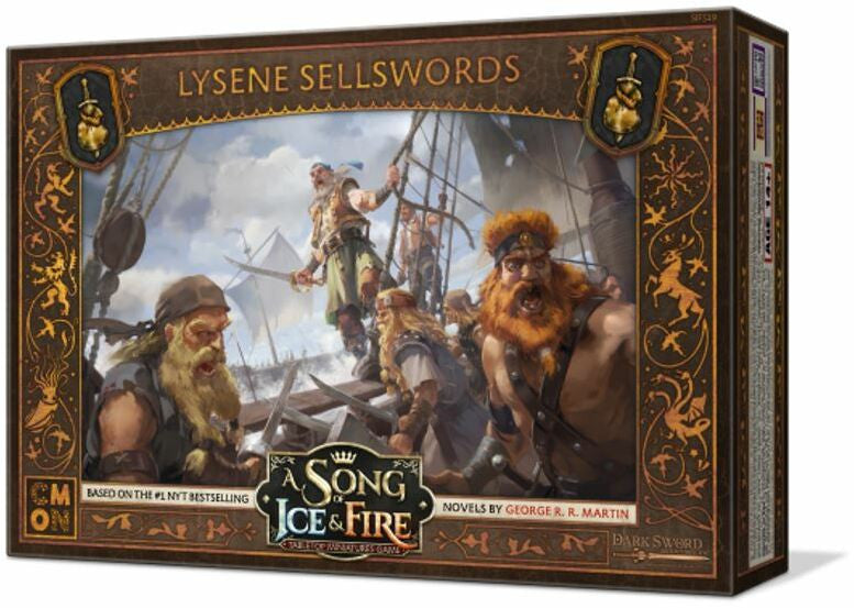 A Song of Ice and Fire TMG - Lysende Sellswords Board Game