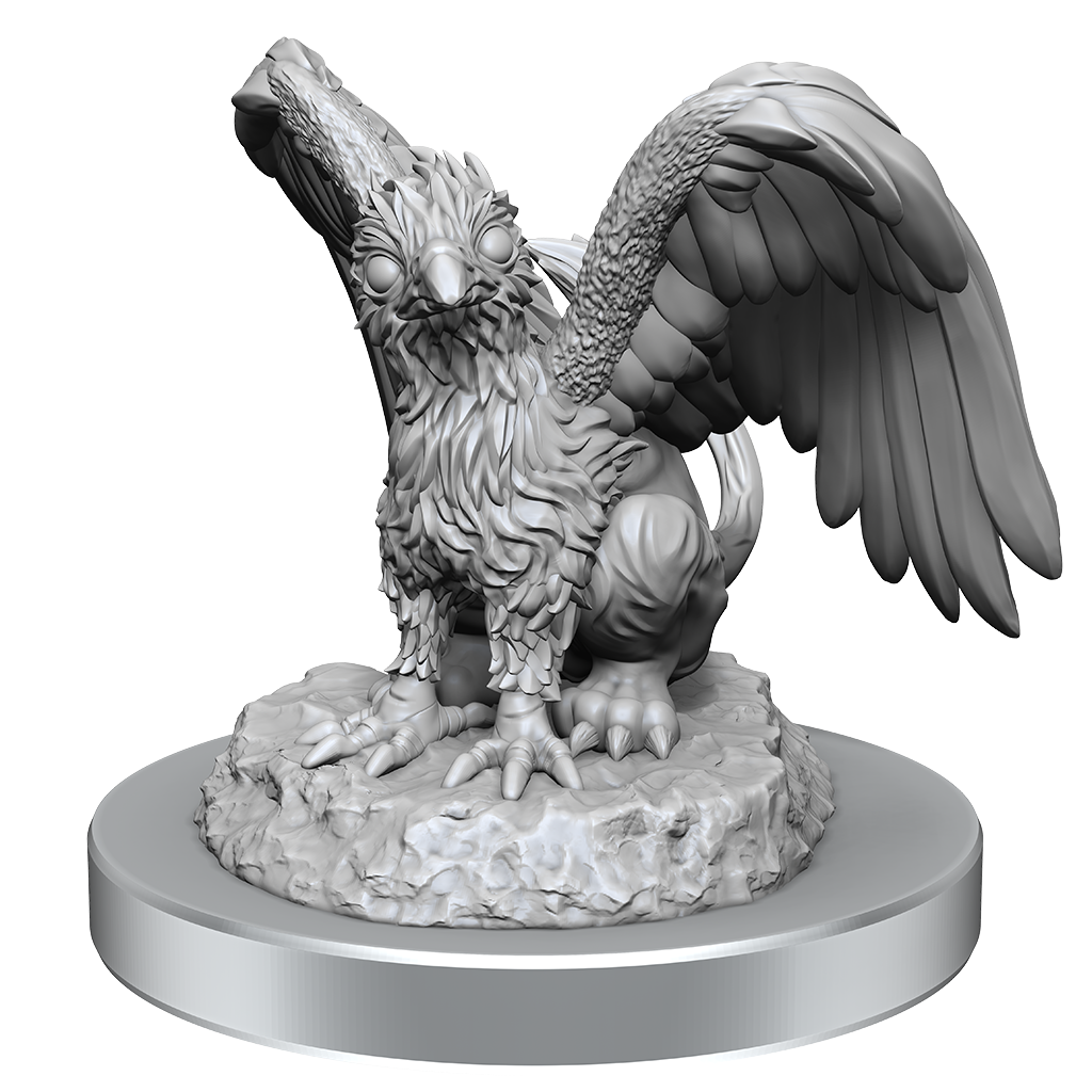 D&D Nolzurs Marvelous Unpainted Miniatures Griffin Hatchlings
