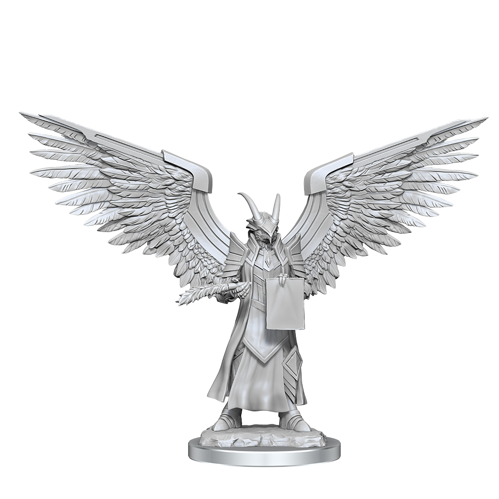 Magic The Gathering Unpainted Miniatures Falco Spara Pactweaver