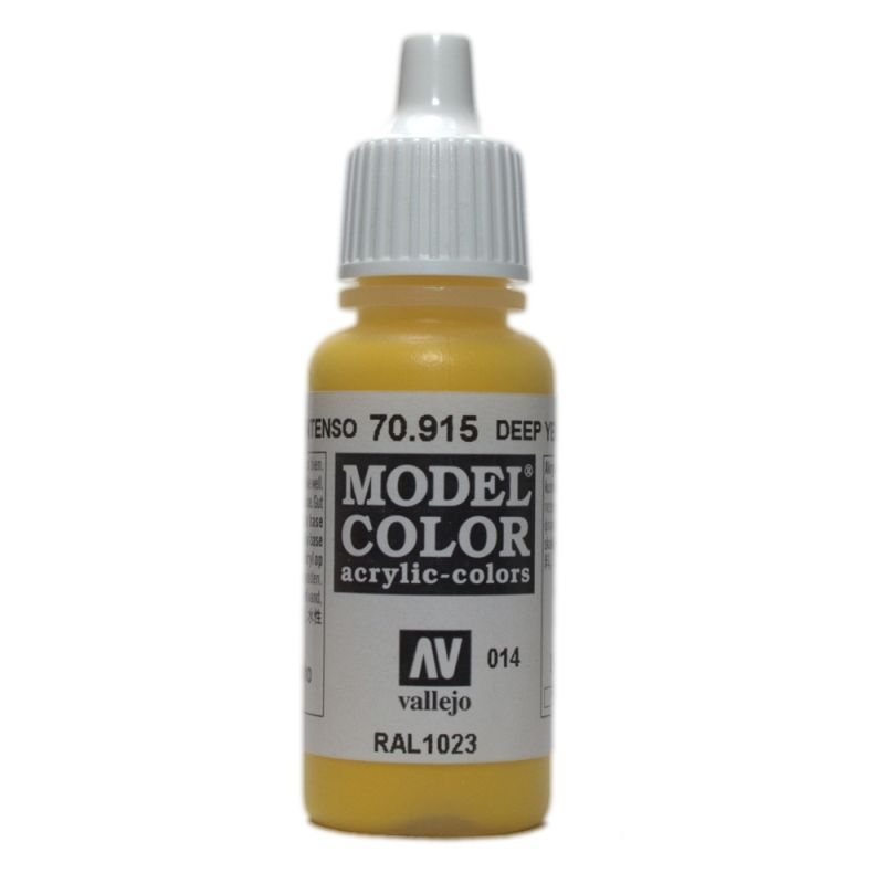 Vallejo Model Colour - Deep Yellow 17 ml